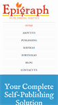 Mobile Screenshot of epigraphps.com